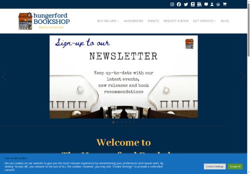 hungerfordbookshop.co.uk capture - 2025-07-01 22:30:46