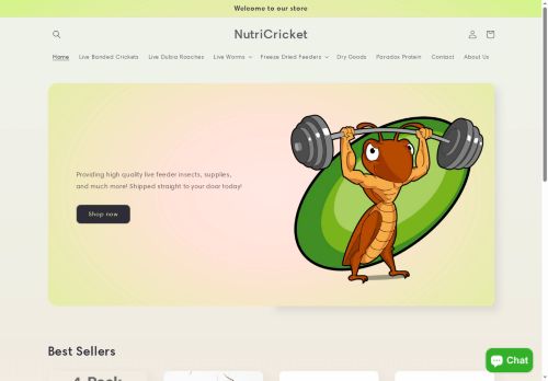 nutricricket.com capture - 2025-07-01 22:53:29