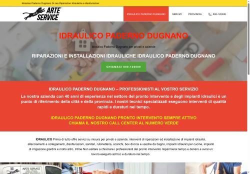 idraulicopadernodugnano.com capture - 2025-07-02 03:14:15