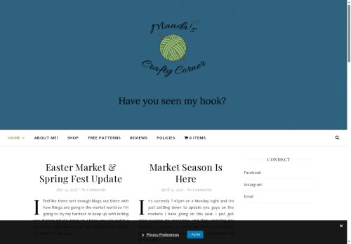 mandascraftycorner.com capture - 2025-07-02 03:30:41