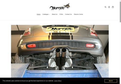 hornetexhausts.co.uk capture - 2025-07-02 03:55:31