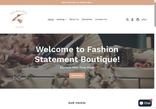 fashionstatementboutique.com capture - 2025-07-02 09:10:03
