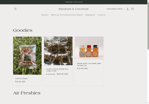 bananasandcoconuts.net capture - 2025-07-02 12:14:35