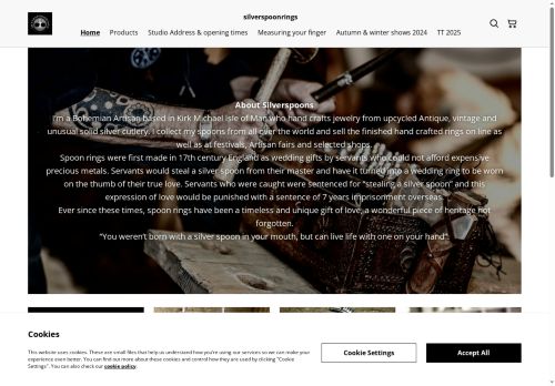 silverspoonrings.co.uk capture - 2025-07-02 12:30:40
