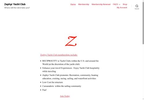 zephyryachtclub.com capture - 2025-07-02 12:30:40