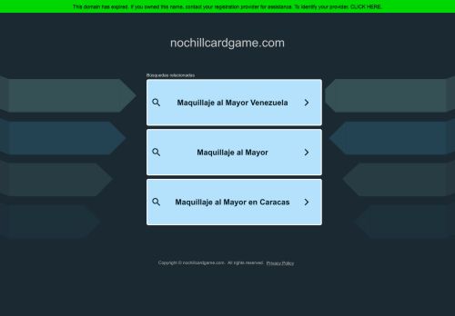 nochillcardgame.com capture - 2025-07-02 13:49:48