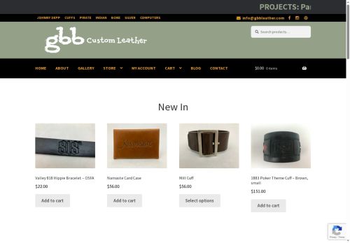 gbbleather.com capture - 2025-07-02 14:31:16