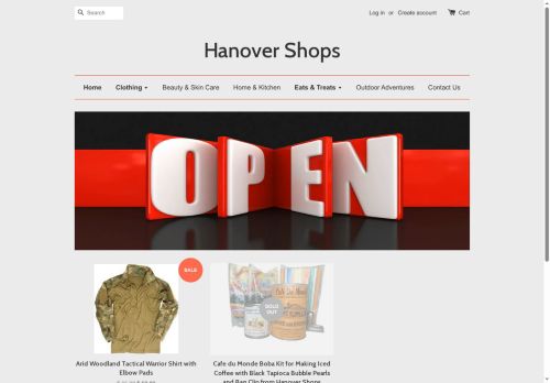 hanovershops.com capture - 2025-07-02 15:43:54