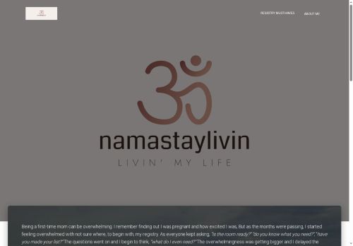 namastaylivin.com capture - 2025-07-02 17:44:08