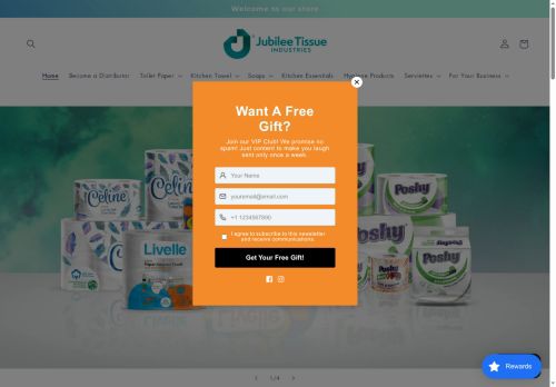 shopjubileetissue.com capture - 2025-07-02 18:49:06