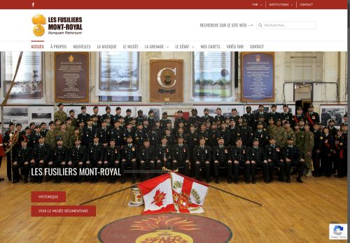 lesfusiliersmont-royal.com capture - 2025-07-02 18:51:38