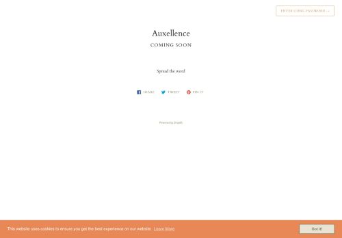 auxellence.com capture - 2025-07-02 20:02:01