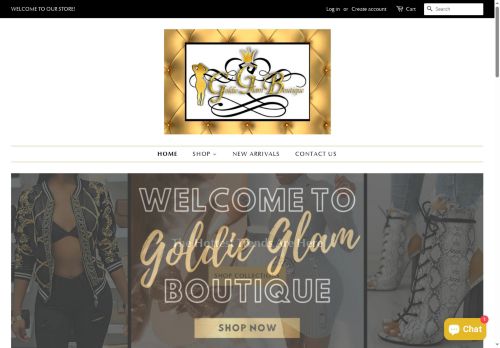 goldieglamboutique.com capture - 2025-07-03 02:39:17