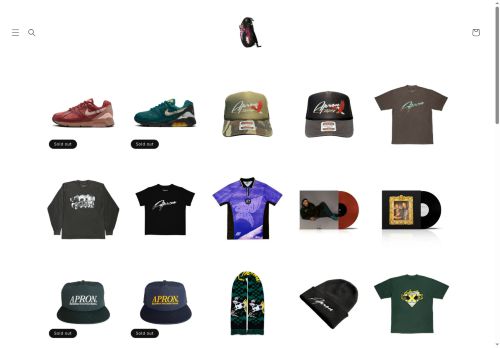 apronrecords.com capture - 2025-07-03 03:03:17