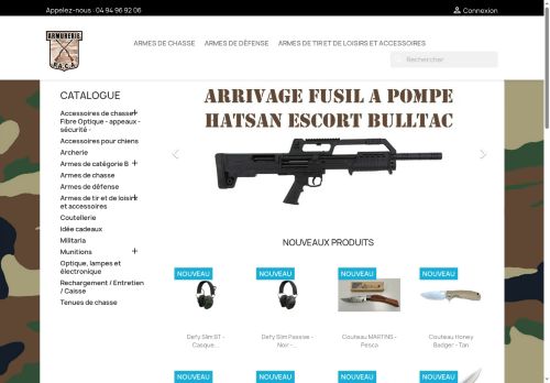 armurerie-paca.com capture - 2025-07-03 04:54:14