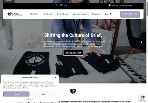 clearmourning.org capture - 2025-07-03 06:53:44