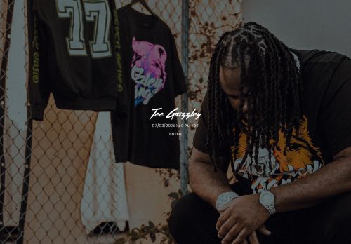 teegrizzleymerch.com capture - 2025-07-03 13:41:04