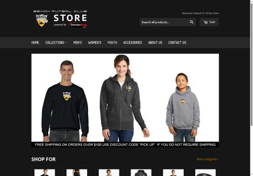 beachfcstore.com capture - 2025-07-03 15:29:16