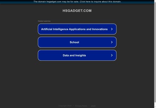 hsgadget.com capture - 2025-07-03 15:35:35