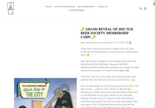 tlhbeers.com capture - 2025-07-03 16:04:54