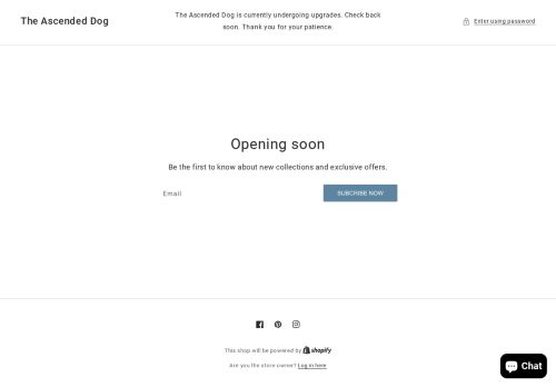 theascendeddog.com capture - 2025-07-03 19:49:08