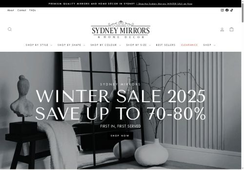 sydneymirrors.com capture - 2025-07-03 20:16:57