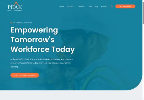 peaksafetytraining.com capture - 2025-07-03 20:44:46