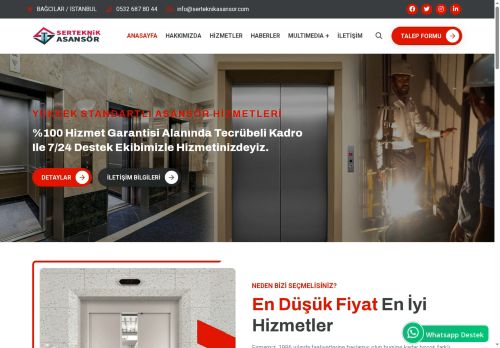serteknikasansor.com capture - 2025-07-04 01:17:15