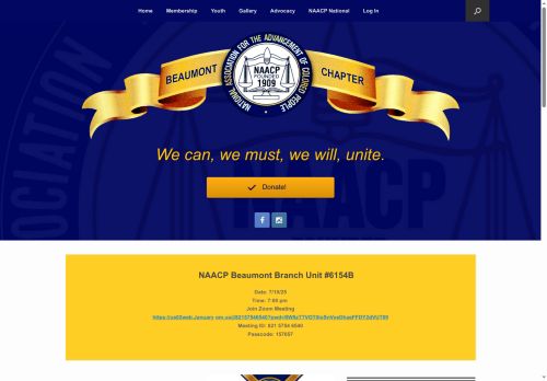 naacpbeaumont.com capture - 2025-07-04 04:51:06
