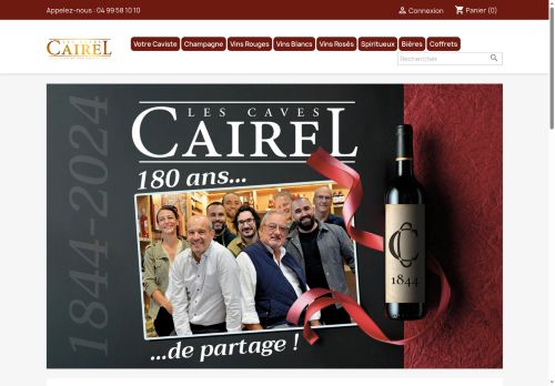 caves-cairel.com capture - 2025-07-04 10:07:34