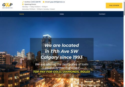 greatwesternpawnshop.com capture - 2025-07-04 10:49:41