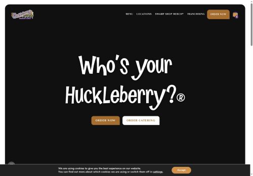 huckleberrys.net capture - 2025-07-04 11:25:06