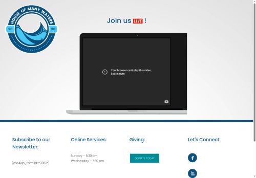 manywatersglobal.org capture - 2025-07-04 16:33:40