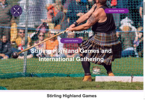stirlinghighlandgames.com capture - 2025-07-04 19:49:38