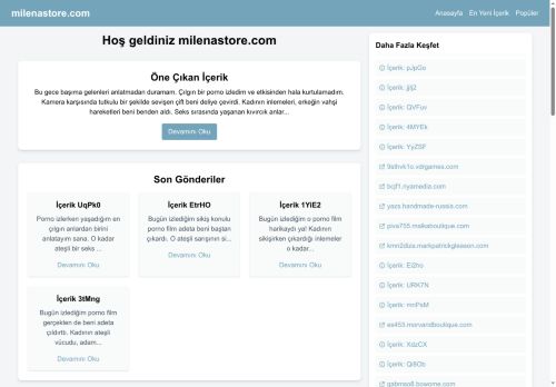 milenastore.com capture - 2025-07-04 20:59:28