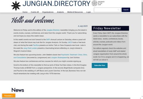 jungian.directory capture - 2025-07-04 23:09:29