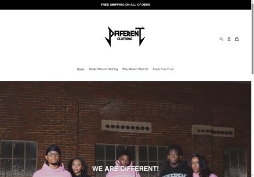 thedifferentclothing.com capture - 2025-07-05 01:32:54