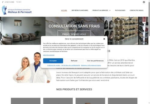 orthesesplantairesquebec.com capture - 2025-07-05 02:40:17