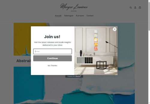 maryselemieuxpeintre.com capture - 2025-07-05 03:47:44