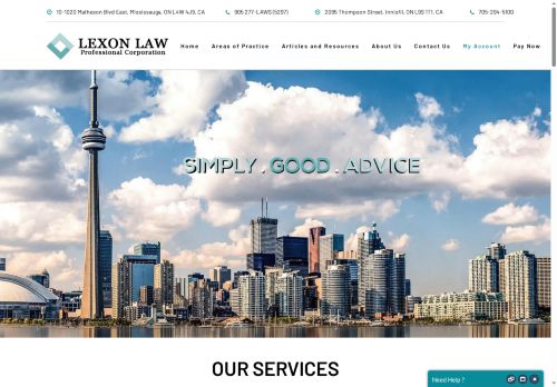lexonlawyers.com capture - 2025-07-05 04:13:57
