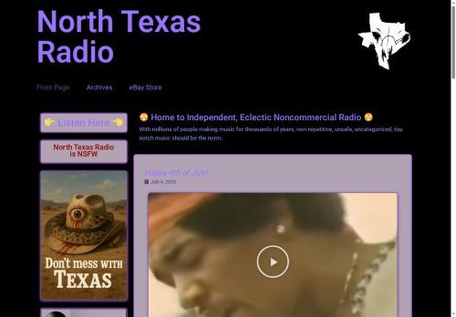 northtexasradio.org capture - 2025-07-05 05:05:44