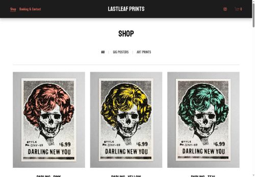 lastleafprints.com capture - 2025-07-05 07:32:27