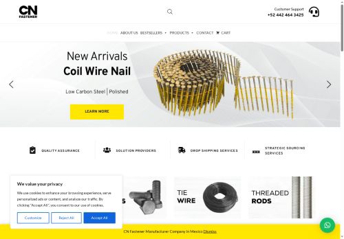 cnfastener.com capture - 2025-07-05 09:05:54