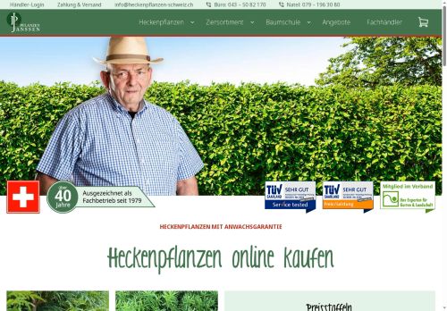 heckenpflanzen-schweiz.ch capture - 2025-07-05 09:08:54