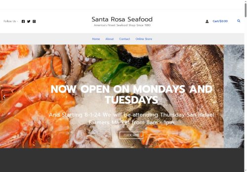 santarosaseafood.com capture - 2025-07-05 09:25:04