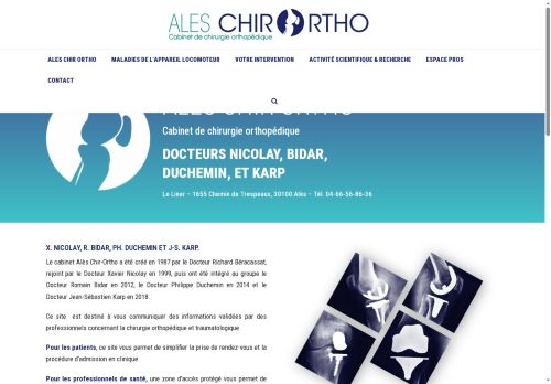 ales-chirortho.com capture - 2025-07-05 09:59:58