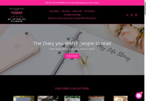 myafterlifeplanner.com capture - 2025-07-05 10:13:09