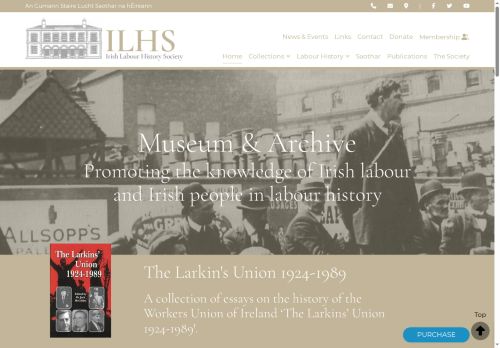 irishlabourhistorysociety.com capture - 2025-07-05 15:13:21