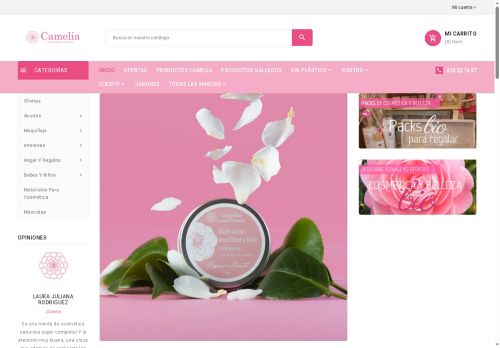 cameliaecocosmetica.com capture - 2025-07-05 15:45:07