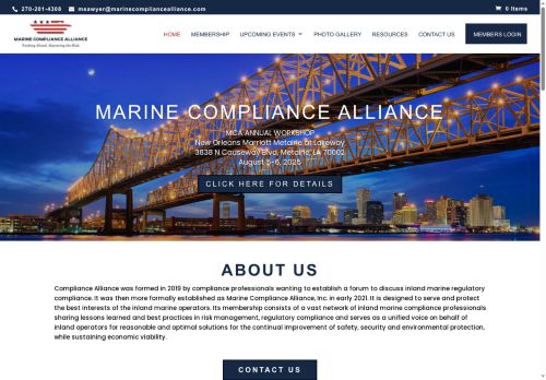 marinecompliancealliance.com capture - 2025-07-05 16:05:30